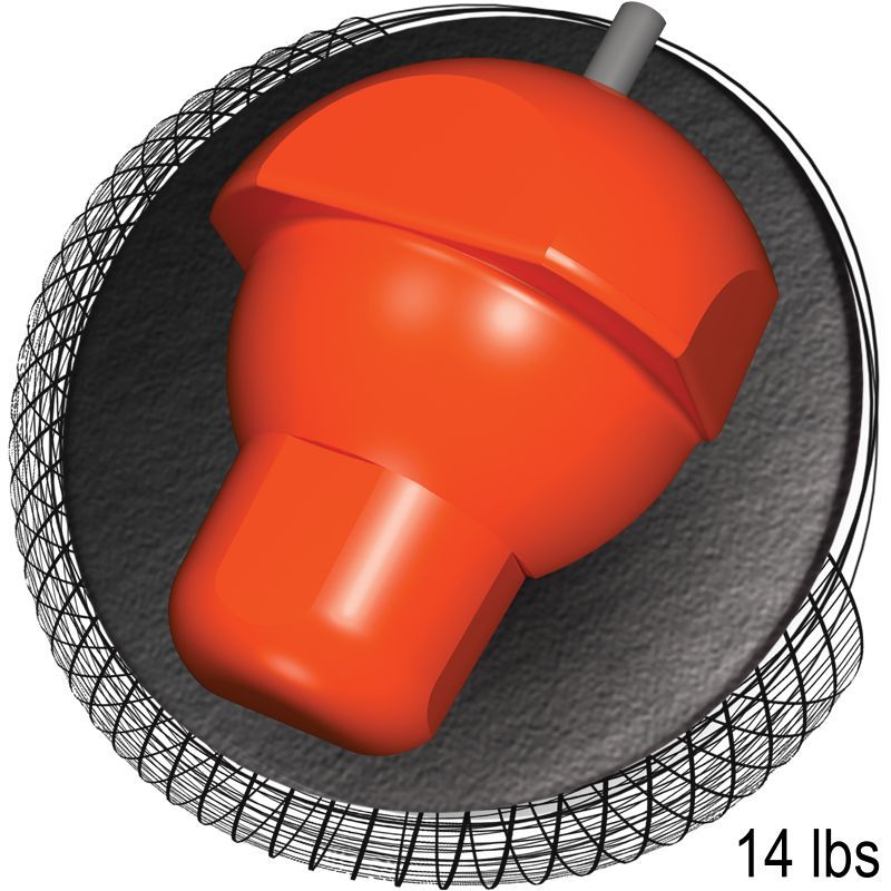 Hammer Purple Pearl Urethane Bowling Ball 14 lbs.