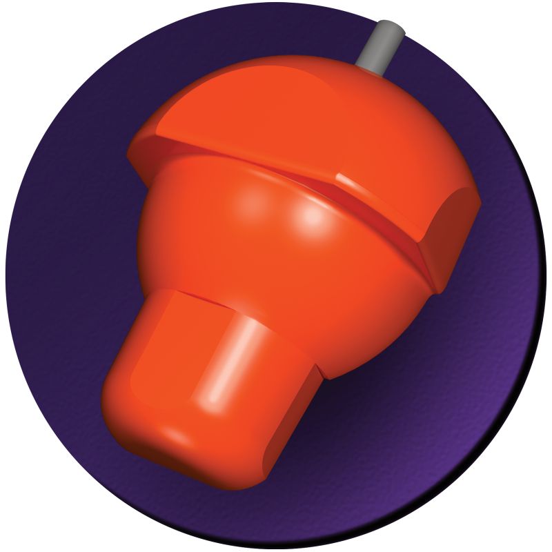 Hammer Purple Solid Reactive Bowling Ball Core 15-16 lbs