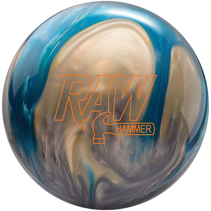 Hammer Raw Hammer Blue/Silver/White Pearl Bowling Ball