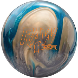 Hammer Raw Hammer Blue/Silver/White Pearl Bowling Ball