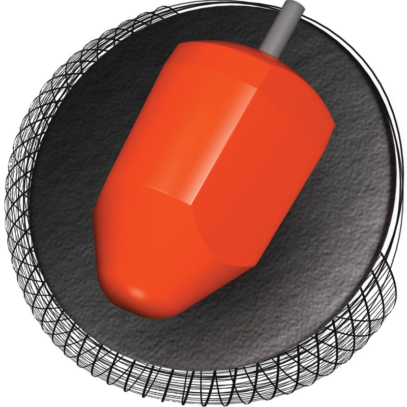 Hammer Raw Hammer Orange/Black Hybrid Bowling Ball Core