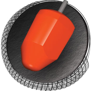 Hammer Raw Hammer Orange/Black Hybrid Bowling Ball Core