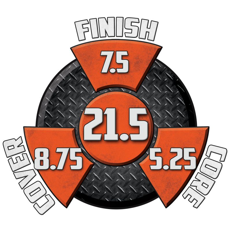 Hammer Raw Hammer Red/Smoke/Black Bowling Ball FCC Rating