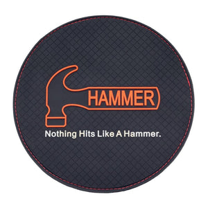Hammer Black/Orange Rubber Shammy Pad Bowling Towel