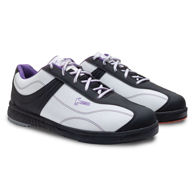 Hammer Women's Destiny Black/White/Purple Right Hand Bowling Shoes
