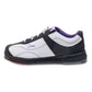 Hammer Women's Destiny Black/White/Purple Right Hand Bowling Shoes Lateral