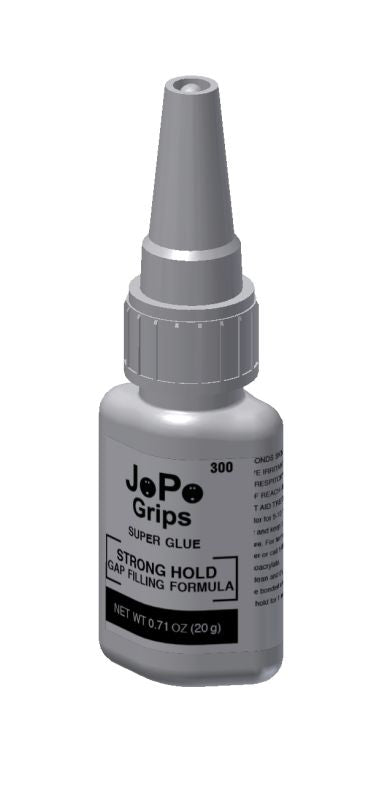 JoPo Grips Super Glue .71 oz. Bottle For Bowling