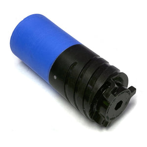 JoPo Grips Twist Inner Sleeve With 1 3/8"Thumb Slug Black/Blue