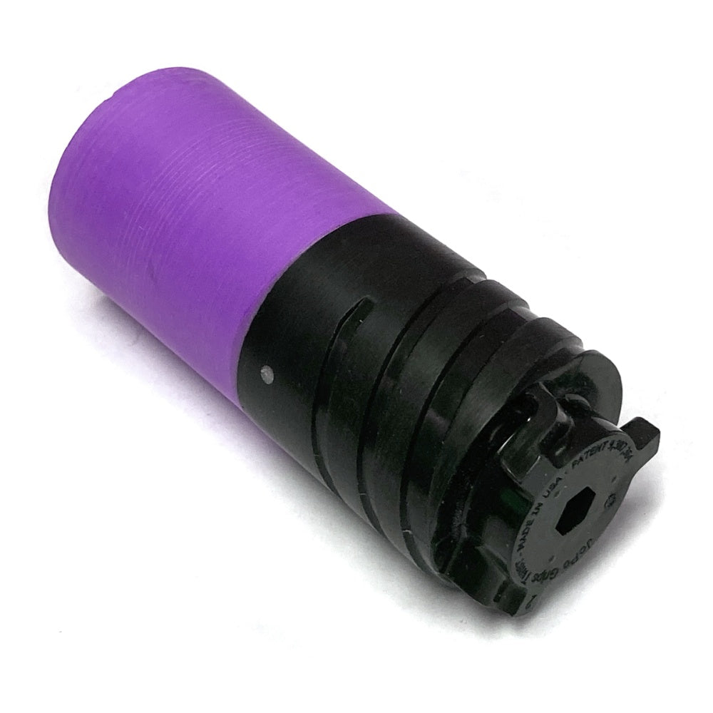 JoPo Grips Twist Inner Sleeve With 1 3/8"Thumb Slug Black/Purple