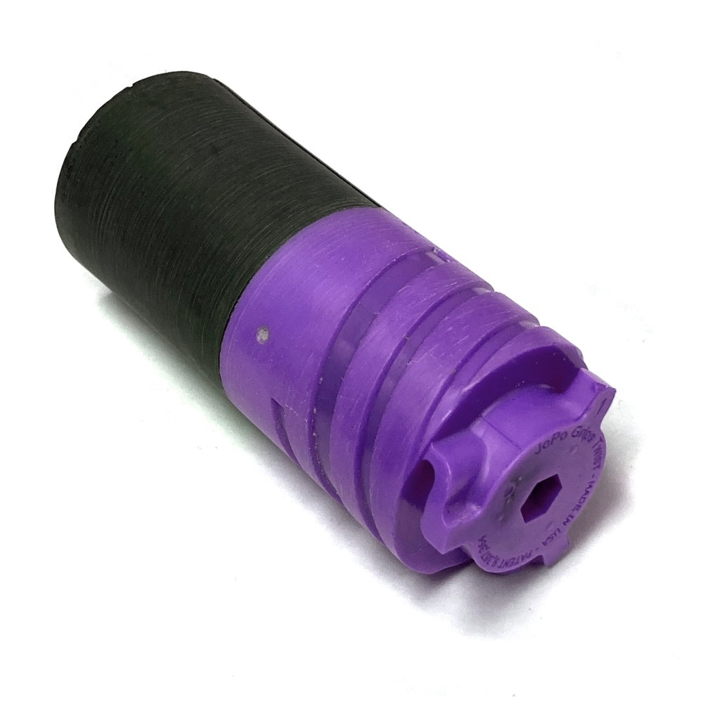 JoPo Grips Twist Inner Sleeve With 1 3/8"Thumb Slug Purple/Black