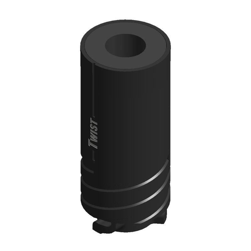 JoPo Grips Twist Inner Sleeve With 1 1/4" Thumb Slug Black
