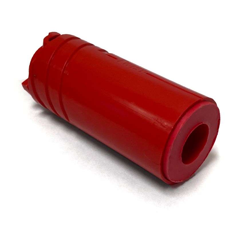 JoPo Grips Twist Inner Sleeve With 1 1/4" Thumb Slug Red/Red