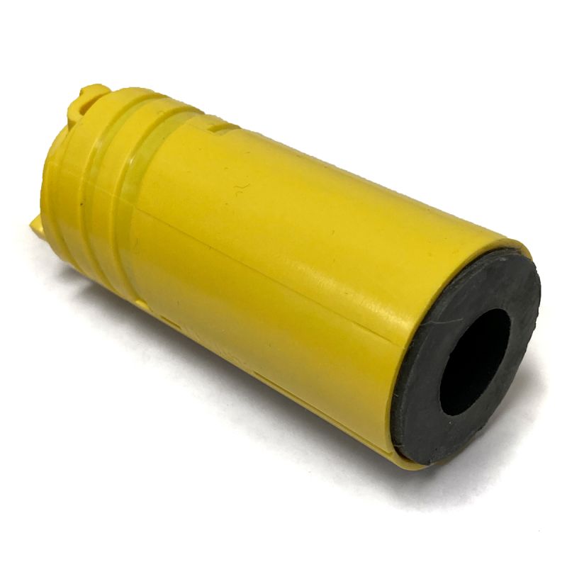 JoPo Grips Twist Inner Sleeve With 1 1/4" Thumb Slug Yellow/Black