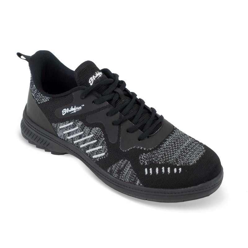 KR Strikeforce Men's Admiral Black/Grey Right Hand Bowling Shoes