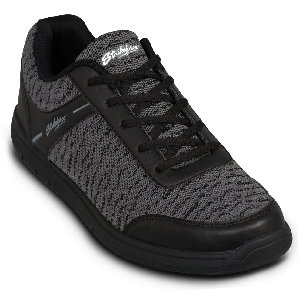KR Strikeforce Youth Boys Flyer Mesh Bowling Shoes Black/Steel