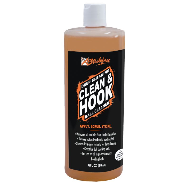 KR Strikeforce Clean & Hook Bowling Ball Cleaner 32 oz. Bottle