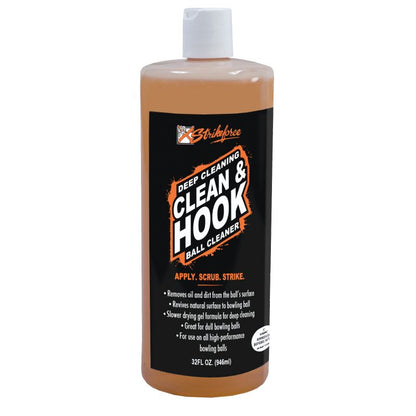 KR Strikeforce Clean & Hook Bowling Ball Cleaner 32 oz. Bottle
