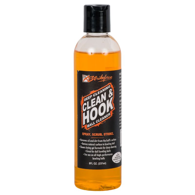 KR Strikeforce Clean & Hook Bowling Ball Cleaner 8 oz. Bottle