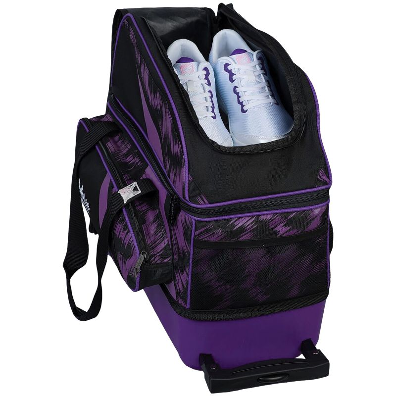 KR Strikeforce Cruiser Scratch 2 Ball Roller Bowling Bag Royal