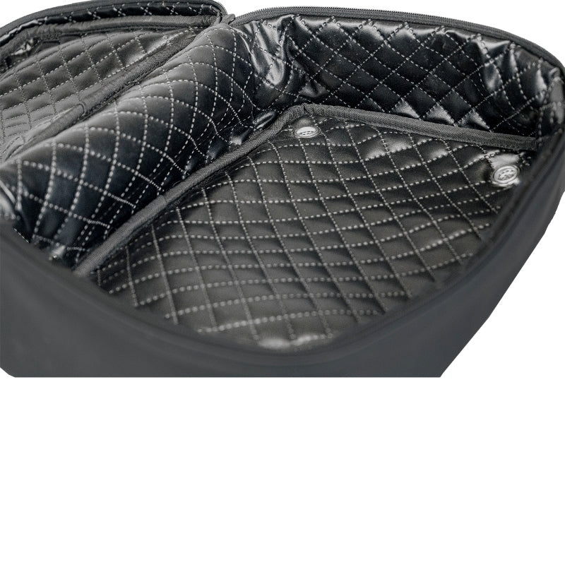 KR Strikeforce Diamond Bowling Shoe Bag Black Open Empty