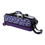 KR Strikeforce Fast Slim 3 Ball Tote Bowling Bag Purple Camo