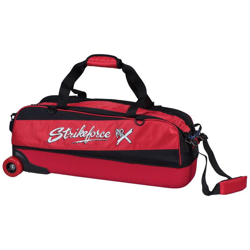 KR Strikeforce Fast Slim 3 Ball Tote Bowling Bag, Red