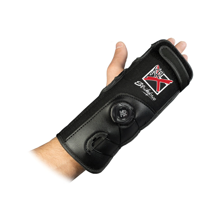 KR Fast Twist Pro Lift Right Hand Bowling Wrist Support On Hand