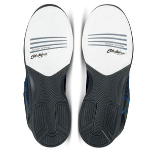 KR Strikeforce Men's Flyer Mesh Lite Bowling Shoes Black/Royal Soles