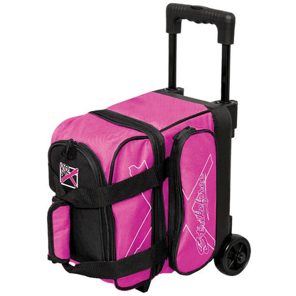 KR Strikeforce Hybrid X 1 Ball Roller Bowling Bag Pink