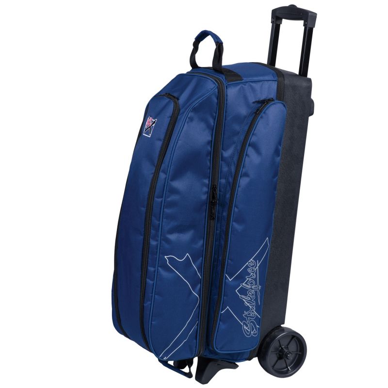 KR Strikeforce Hybrid X 3 Ball Roller Bowling Bag Navy