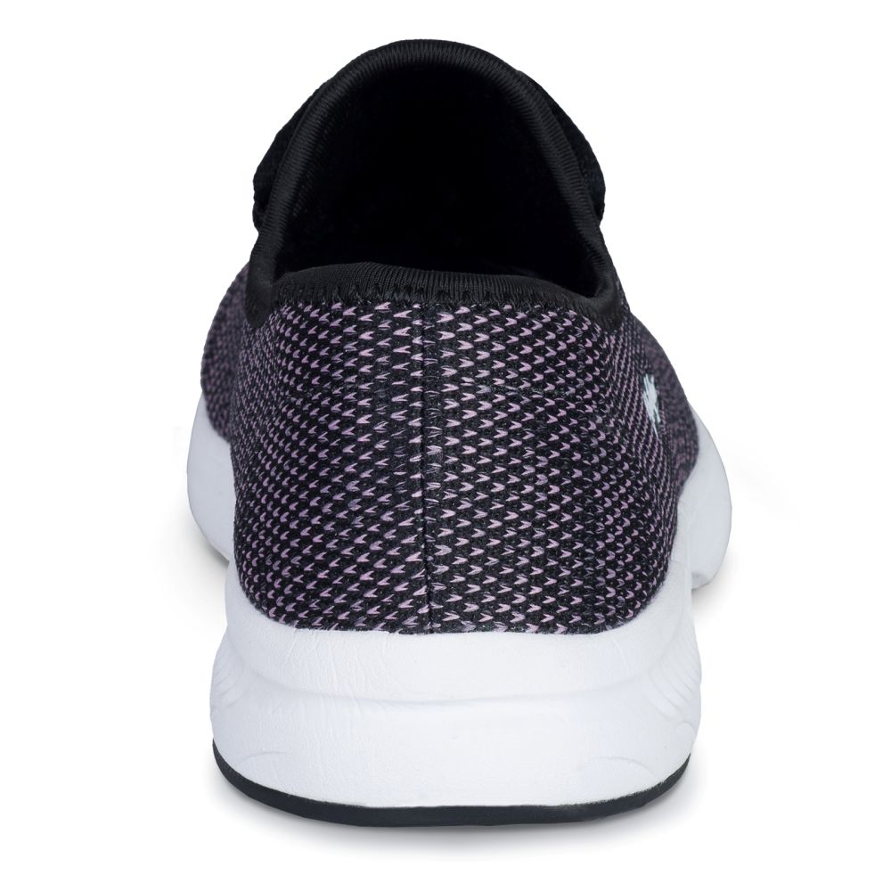KR Strikeforce Women's Maui Black/Plum Bowling Shoes Back