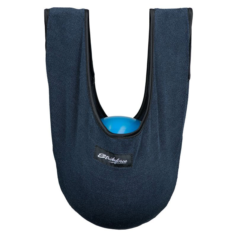 KR Strikeforce Microfiber See Saw Bowling Towel Black