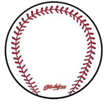 KR Round Rubber Baseball Shammy Leather Pad