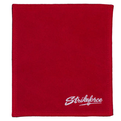 KR Strikeforce Shammy Leather Pad Bowling Towel Red