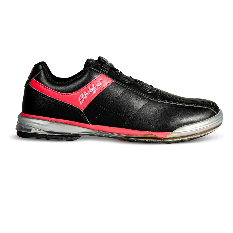 KR Strikeforce TPU Revival FT Black/Red Men's Right Hand Bowling Shoes Lateral