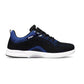KR Strikeforce Men's Summit Black/Royal Bowling Shoes Lateral