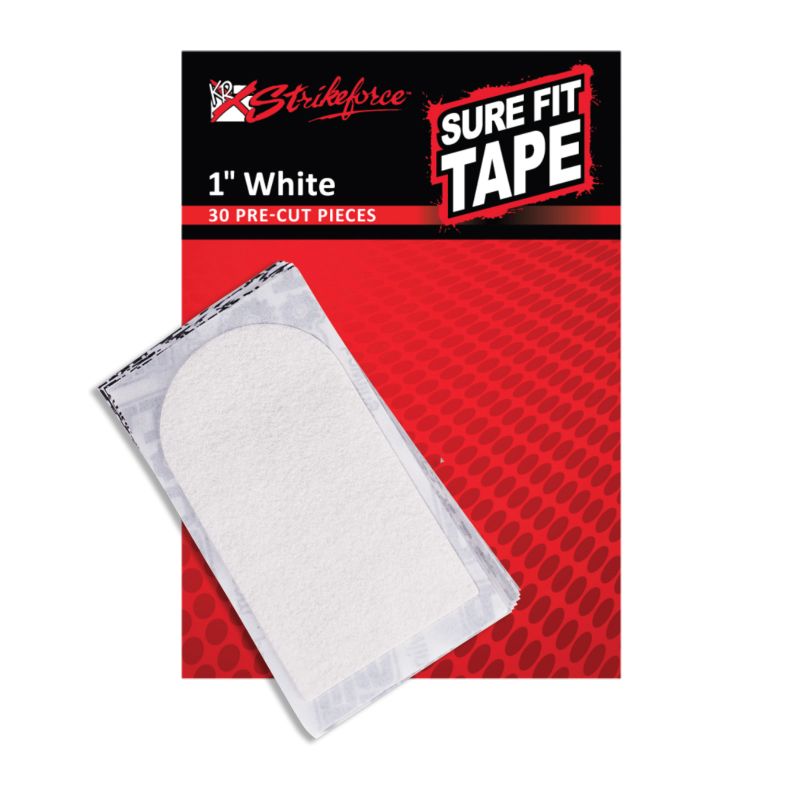 KR Strikeforce Sure Fit Thumb Tape White 30 Pieces
