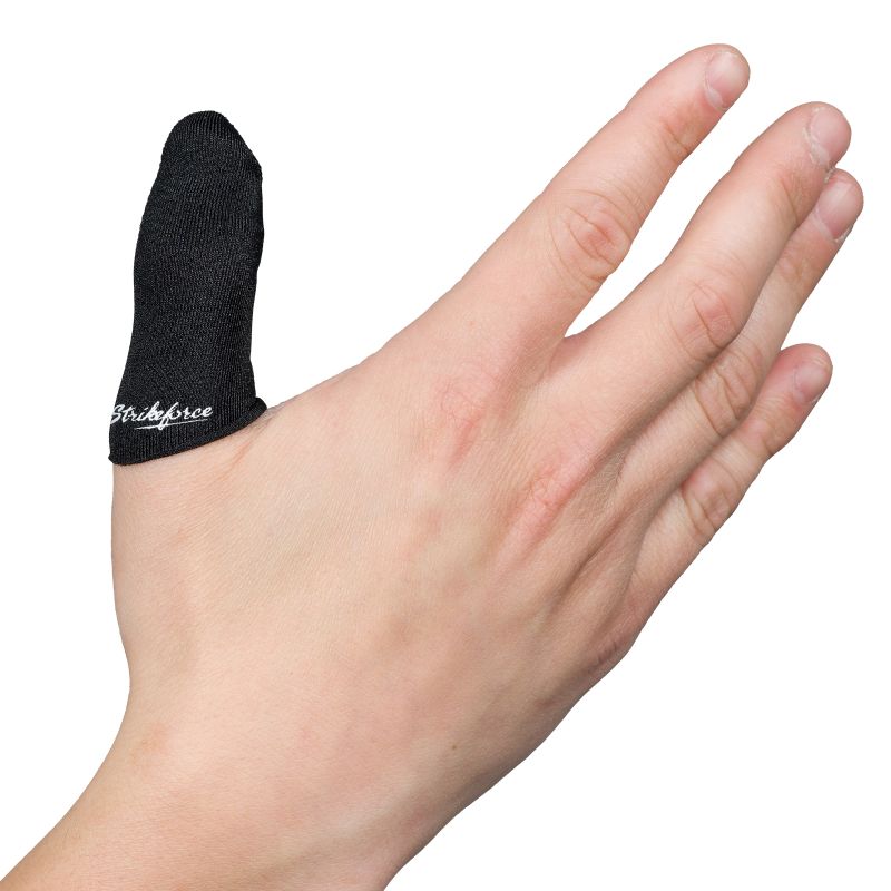 KR Thumb Sock Black on Thumb