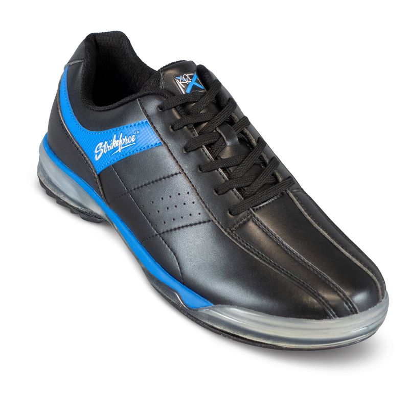 KR Strikeforce Men's TPU Revival Black/Royal Right Hand Bowling Shoes