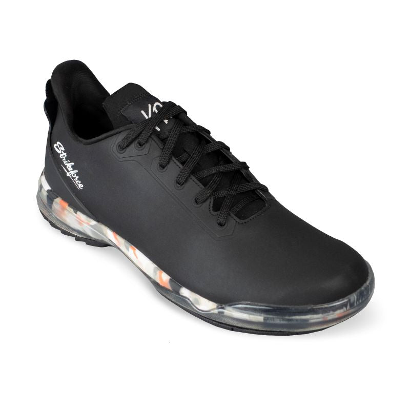 KR Strikeforce Unisex TPC Fiesta Midnight Right Hand Bowling Shoes Angled