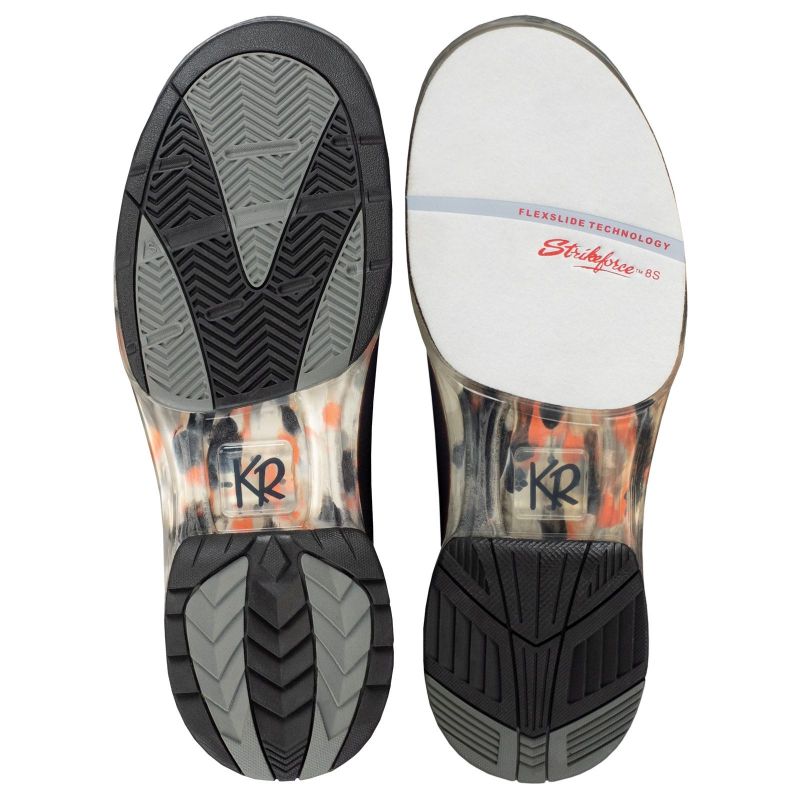 KR Strikeforce Unisex TPC Fiesta Midnight Right Hand Bowling Shoes Outsoles