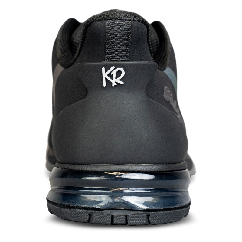 KR Strikeforce TPC Hype Black/Iridescent Unisex Bowling Shoes Back
