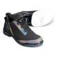 KR Strikeforce TPC Hype Black/Iridescent Unisex Bowling Shoes Set Up
