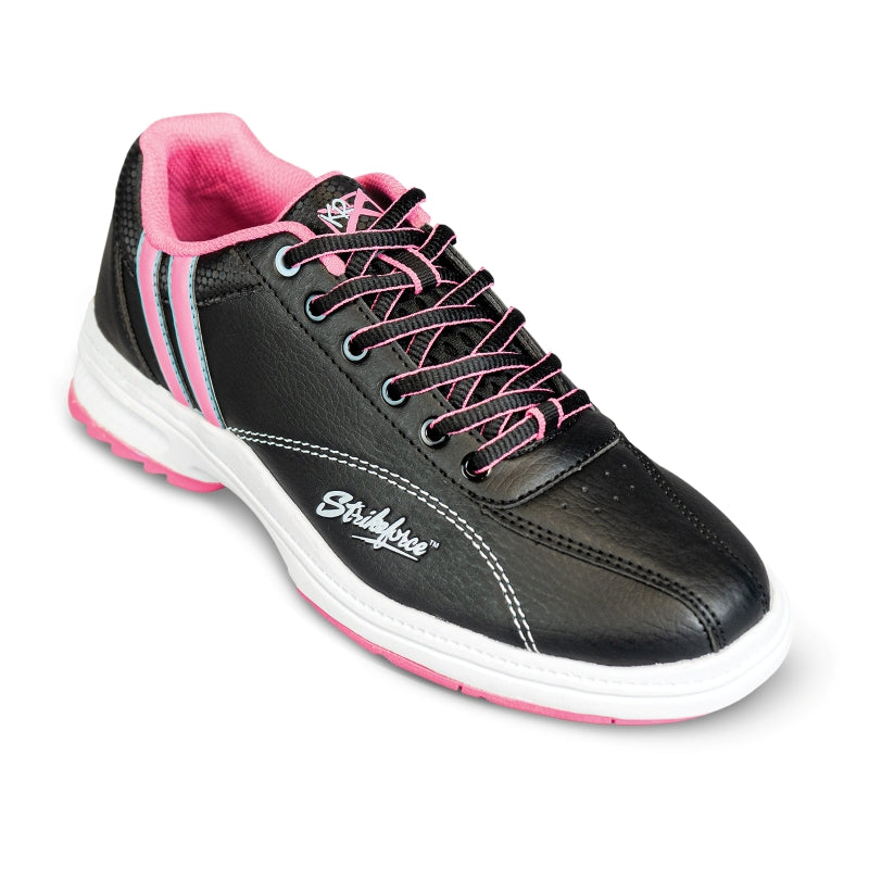 KR Strikeforce Starr Black/Pink/Blue Women's Right Hand Bowling Shoes