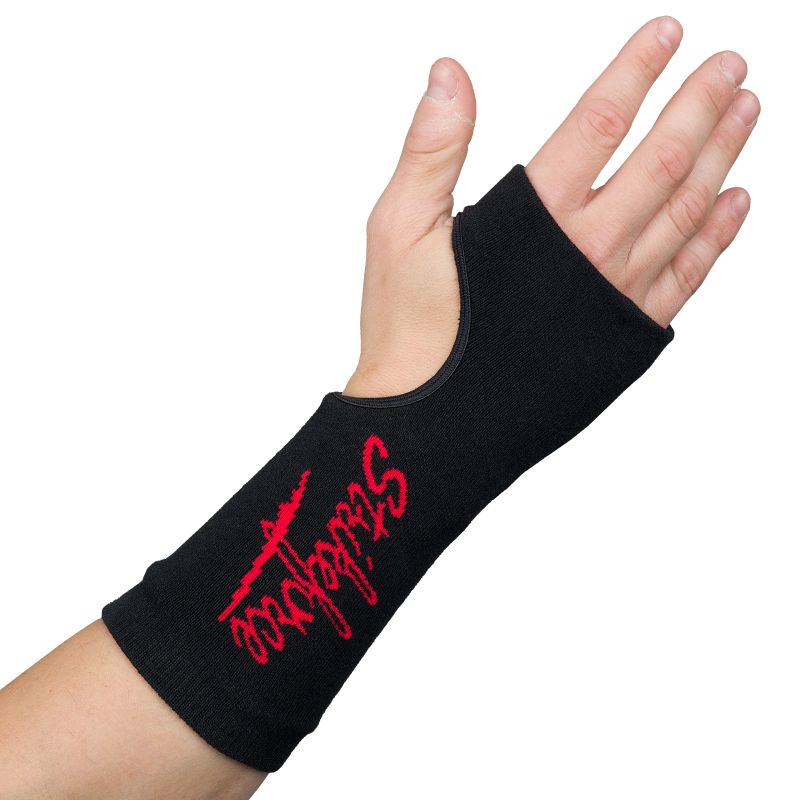 KR Strikeforce Bowling Support Wrist Liner On Hand