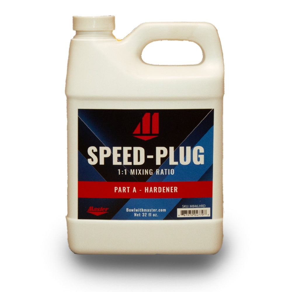 Master Speed Plug Hardener 32oz Bottle
