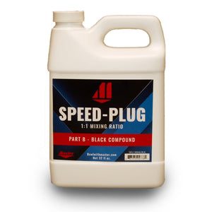 Master Speed Plug Black Compound 32oz Bottle