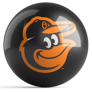MLB Baltimore Orioles Bowling Ball Front