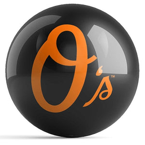 MLB Baltimore Orioles Bowling Ball Back
