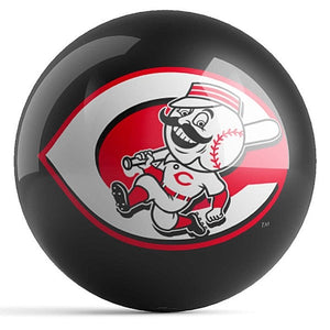 MLB Cincinnati Reds Bowling Ball Front